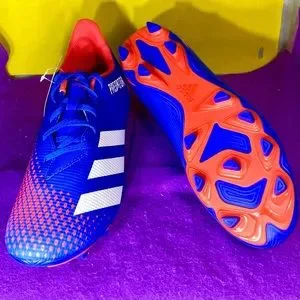 Adidas Predator 20.4 FxG Soccer Cleats Men\'s Size 13 FV3164  New Blue Red White Mens Size 13 Blue Red Adidas Predator 20.4 FxG Soccer Cleats  main image 3